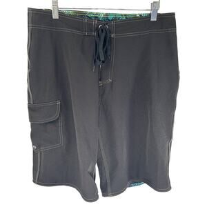 Burnside Men's Board Shorts Size 32 Black